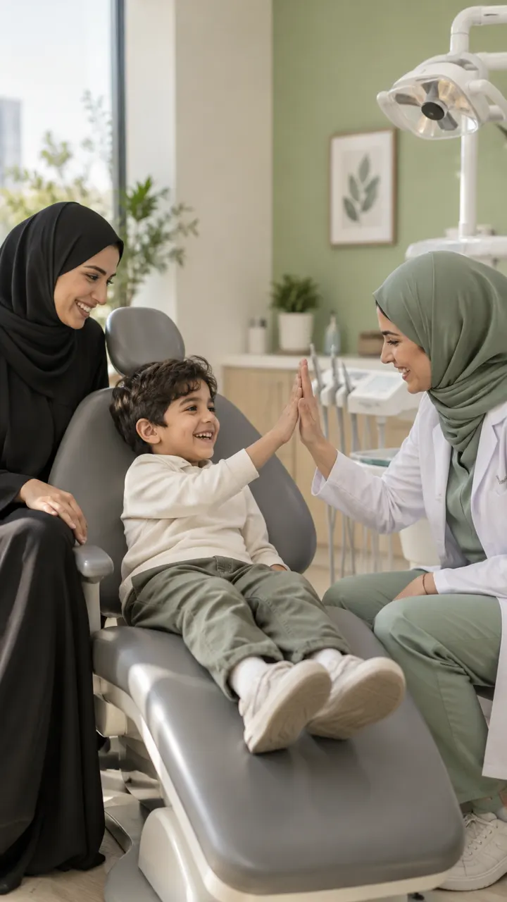 أسنان الأطفال في عيادات دارسن